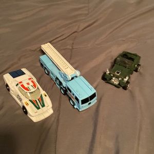 Vintage G1 Transformers 1982 Hound, Hot Spot, Wheel-jack NOT COMPLETE